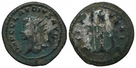 Claudius II Gothicus (268-270 AD). AE Antoninianus

Condition: Very Fine

Weight: 2.60 gr
Diameter: 21 mm