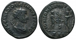 Diocletianus (284-305 AD). AE Antoninianus

Condition: Very Fine

Weight: 2.90 gr
Diameter: 19 mm