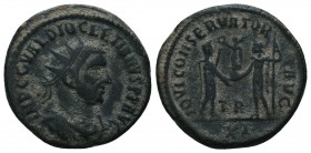 Diocletianus (284-305 AD). AE Antoninianus

Condition: Very Fine

Weight: 4.70 gr
Diameter: 21 mm