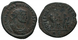 Maximianus (286-305 AD). AE Antoninianus

Condition: Very Fine

Weight: 3.50 gr
Diameter: 22 mm