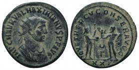 Maximianus (286-305 AD). AE Antoninianus

Condition: Very Fine

Weight: 3.50 gr
Diameter: 21 mm