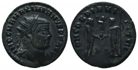 Maximianus (286-305 AD). AE Antoninianus

Condition: Very Fine

Weight: 2.10 gr
Diameter: 21 mm