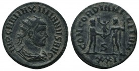 Maximianus (286-305 AD). AE Antoninianus

Condition: Very Fine

Weight: 4.20 gr
Diameter: 21 mm