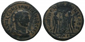 Constantius I, as Caesar, 293 - 305 AD AE Antoninianus,

Condition: Very Fine

Weight: 3.60 gr
Diameter: 22 mm
