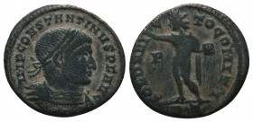 Constantine I as Caesar; 306-307 AD. Ae Follis,

Condition: Very Fine

Weight: 3.30 gr
Diameter: 19 mm