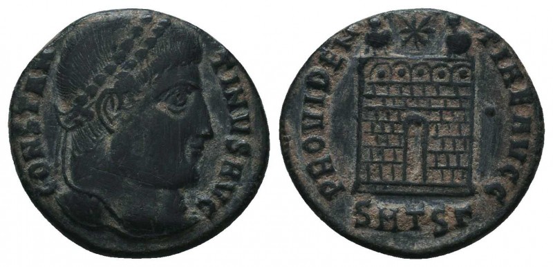 Constantine I as Caesar; 306-307 AD. Ae Follis,

Condition: Very Fine

Weight: 2...