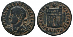 Crispus, Caesar, 317–326, AE-Follis,

Condition: Very Fine

Weight: 2.80 gr
Diameter: 19 mm