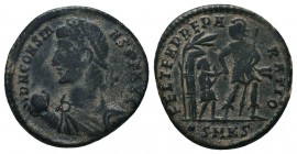 Constans, 337 - 350 AD AE Follis

Condition: Very Fine

Weight: 4.40 gr
Diameter: 21 mm