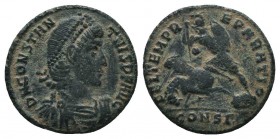 Constantius II (324-361) - AE Follis

Condition: Very Fine

Weight: 2.10 gr
Diameter: 17 mm