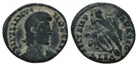 Julian II. AD 360-363. Ae

Condition: Very Fine

Weight: 2.30 gr
Diameter: 16 mm