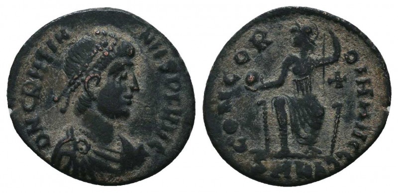 Gratian. A.D. 367-383. AE

Condition: Very Fine

Weight: 1.90 gr
Diameter: 17 mm