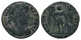 Jovian Ae, Follis

Condition: Very Fine

Weight: 1.90 gr
Diameter: 17 mm
