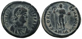 Theodosius II; 402-450 AD, Ae

Condition: Very Fine

Weight: 5.30 gr
Diameter: 23 mm