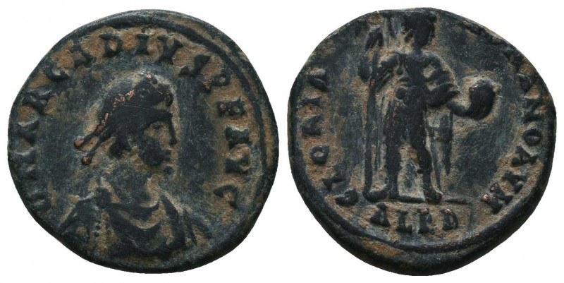 ARCADIUS (383-408), AE

Condition: Very Fine

Weight: 5.40 gr
Diameter: 21 mm