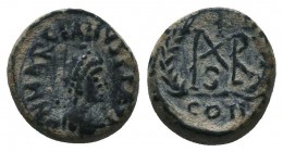 Marcian (450-457), Nummus (AE4), Constantinopolis,

Condition: Very Fine

Weight: 1.50 gr
Diameter: 11 mm