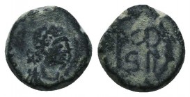 The Vandals. Carthage AD 428-477. Struck in the name of Marcian.

Condition: Very Fine

Weight: 1.20 gr
Diameter: 10 mm