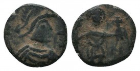 The Vandals. LEO I (457-474). Ae.

Condition: Very Fine

Weight: 0.60 gr
Diameter: 10 mm