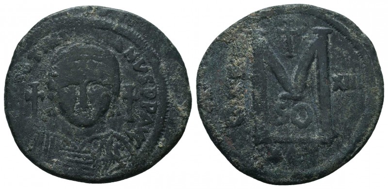 Justinian I. 527-565. Æ Follis.

Condition: Very Fine

Weight: 20.80 gr
Diameter...