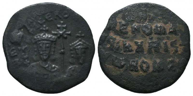 Basilios I. Of Macedon, 867 - 886 AD. AE Follis, Leon and Constantine

Condition...