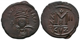 Maurice Tiberius. 582-602. Æ 

Condition: Very Fine

Weight: 11.80 gr
Diameter: 30 mm