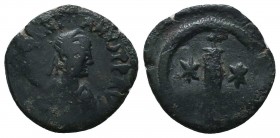 Justin I, AE Nummi AD 518-527. 

Condition: Very Fine

Weight: 4.50 gr
Diameter: 20 mm