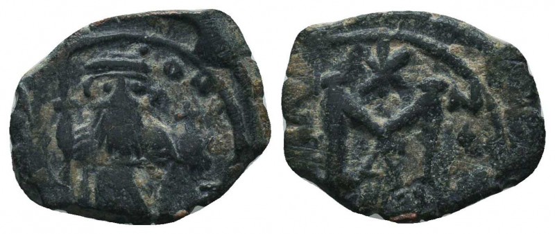 ARAB-BYZANTINE. (636-660). Ae Fals.

Condition: Very Fine

Weight: 3.00 gr
Diame...