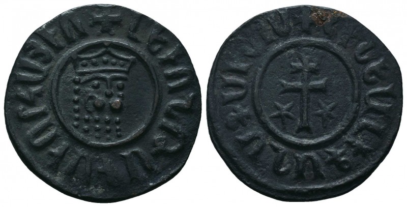 Armenia. Levon I (1187-1219). AE Tank 

Condition: Very Fine

Weight: 6.60 gr
Di...