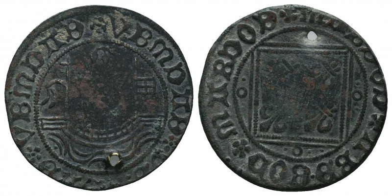 Medieval Europe, Coin or Token,

Condition: Very Fine

Weight: 2.90 gr
Diameter:...
