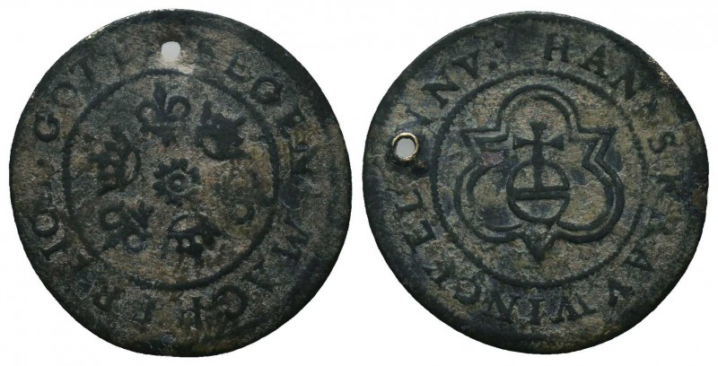 Medieval Europe, Coin or Token,

Condition: Very Fine

Weight: 1.20 gr
Diameter:...