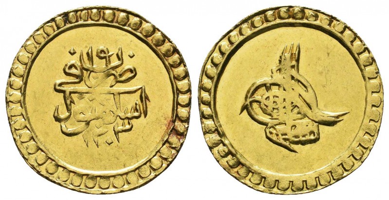 Islamic Coins AV Gold , Ottoman Empire,

Condition: Very Fine

Weight: 3.40 ...