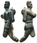 Ancient Roman Bronze Statue, 1st -2nd century AD

Condition: Very Fine

Weight: 13.00 gr
Diameter: 40 mm