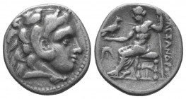 Kingdom of Macedon, Alexander III 'The Great' (336-323 B.C.). AR Drachm

Condition: Very Fine

Weight: 4.20 gr
Diameter: 18 mm