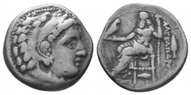 Kingdom of Macedon, Alexander III 'The Great' (336-323 B.C.). AR Drachm

Condition: Very Fine

Weight: 4.10 gr
Diameter: 17 mm