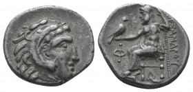 Kingdom of Macedon, Alexander III 'The Great' (336-323 B.C.). AR Drachm

Condition: Very Fine

Weight: 3.80 gr
Diameter: 17 mm