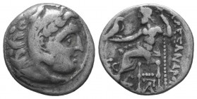 Kingdom of Macedon, Alexander III 'The Great' (336-323 B.C.). AR Drachm

Condition: Very Fine

Weight: 3.90 gr
Diameter: 17 mm