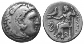 Kingdom of Macedon, Alexander III 'The Great' (336-323 B.C.). AR Drachm

Condition: Very Fine

Weight: 4.20 gr
Diameter: 16 mm