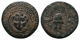 Kingdom of Macedon, Alexander III 'The Great' (336-323 B.C.). Ae
Condition: Very Fine

Weight: 4.00 gr
Diameter: 16 mm