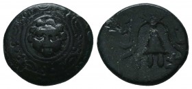 Kingdom of Macedon, Alexander III 'The Great' (336-323 B.C.). Ae

Condition: Very Fine

Weight: 3.90 gr
Diameter: 15 mm