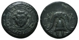 Kingdom of Macedon, Alexander III 'The Great' (336-323 B.C.). Ae

Condition: Very Fine

Weight: 4.40 gr
Diameter: 16 mm