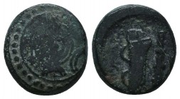 Kingdom of Macedon, Alexander III 'The Great' (336-323 B.C.). Ae

Condition: Very Fine

Weight: 3.30 gr
Diameter: 14 mm