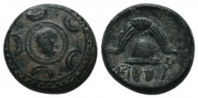 Kingdom of Macedon, Alexander III 'The Great' (336-323 B.C.). Ae

Condition: Very Fine

Weight: 4.60 gr
Diameter: 15 mm
