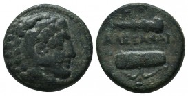 Kingdom of Macedon, Alexander III 'The Great' (336-323 B.C.). Ae

Condition: Very Fine

Weight: 5.80 gr
Diameter: 18 mm