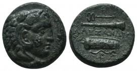 Kingdom of Macedon, Alexander III 'The Great' (336-323 B.C.). Ae

Condition: Very Fine

Weight: 5.70 gr
Diameter: 17 mm