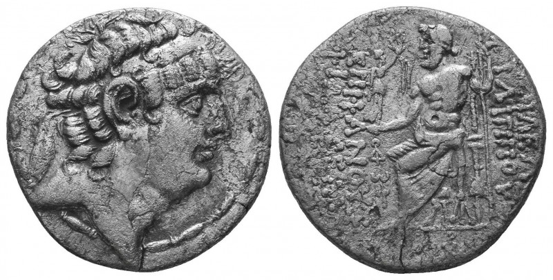 Seleukid Kings of Syria. Philippos I. Epiphanes Philadelphos (94 -75 BC). AR Tet...