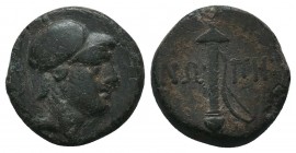 PONTOS. Amisos. Ae (Circa 125-100 BC).

Condition: Very Fine

Weight: 5.30 gr
Diameter: 18 mm