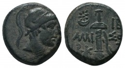 PONTOS. Amisos. Ae (Circa 125-100 BC).

Condition: Very Fine

Weight: 7.80 gr
Diameter: 19 mm