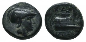 Macedonian Kingdom. Demetrios I Poliorketes. 306-283 B.C. AE unit

Condition: Very Fine

Weight: 2.10 gr
Diameter: 11 mm