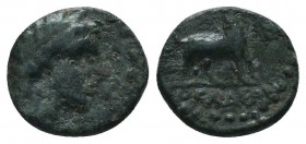 Greek Coin, Uncertain Ae!

Condition: Very Fine

Weight: 1.80 gr
Diameter: 11 mm