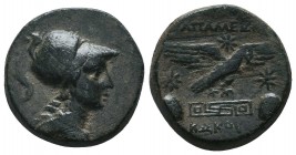 PHRYGIA. Apameia. Ae (Circa 88-40 BC).

Condition: Very Fine

Weight: 9.10 gr
Diameter: 20 mm