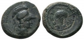 CILICIA. Soloi. Ae (Circa 2nd-1st centuries BC). 

Condition: Very Fine

Weight: 9.80 gr
Diameter: 22 mm